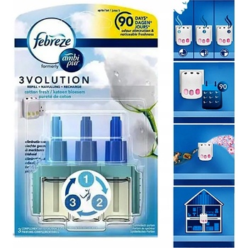 Ambi Pur Osviežovač vzduchu 3Volutions Náplň 20 ml Cotton