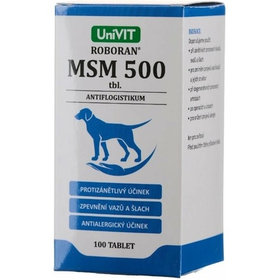 Univit Roboran MSM 500 100 tbl