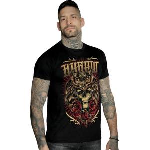 HYRAW Мъжка тениска HYRAW - Graphic - DEAD OWL - SS21-M12-TSH