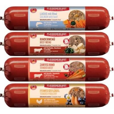 Fleischeslust Classic II 4 druhy 16 x 400 g