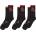 Money Чорапи Money Flaming Ape Sport Sock 3Pk - Black