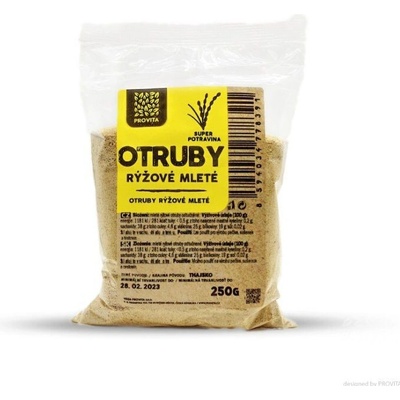 Provita otruby ryžové mlet 250 g