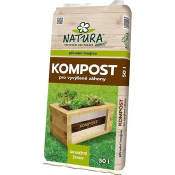 AGRO CS Kompost pro vyvýšené záhony Natura 50 l