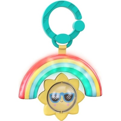 Bright Starts Rainbow hačka na C krúžku hudobná a svetelná