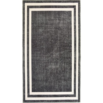 Vitaus Бял и сив миещ се килим 150x80 cm - Vitaus (KRN-9553-80x150)