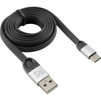 Sbox USB-C-2,4A USB 2.0/TypeC, 1,5m, černý
