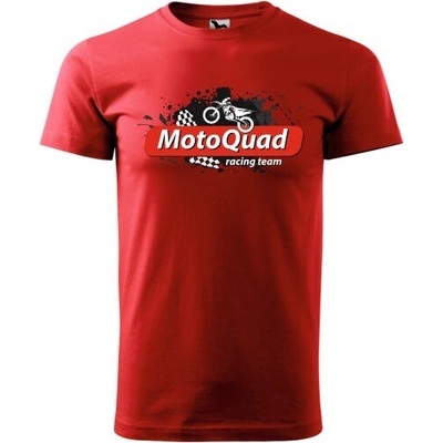 Tričko MOTOQUAD (červená) - M