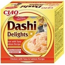 Ostatné krmivo pre mačky Ciao Dashi Delights kura s tuniakom a lososom 70 g