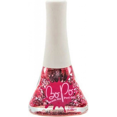 EP Line BO-PO Lak na nehty slupovací růžový se třpytkami Sparkles ep03678