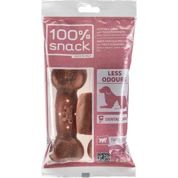 Ferplast Snack Fillable - Bone Yucca Medium - Натурални и вегетариански дентални стикове за кучета във форма на кокал с юка, 105 гр