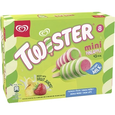 Algida Twister Mini Pineapple 8x50 ml 400ml