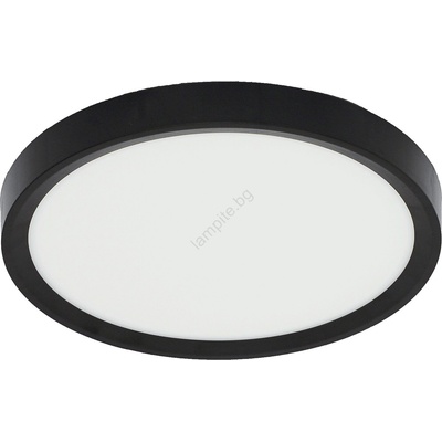 Fulgur 41811 - LED Плафониера NOMY LED/18W/230V Ø 23 см черен (FG41811)