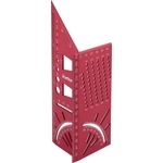 FORTUM дърводелски Т-образен перпендикуляр, 215 mm, ALU, лазерно гравиран, стъпка mm,