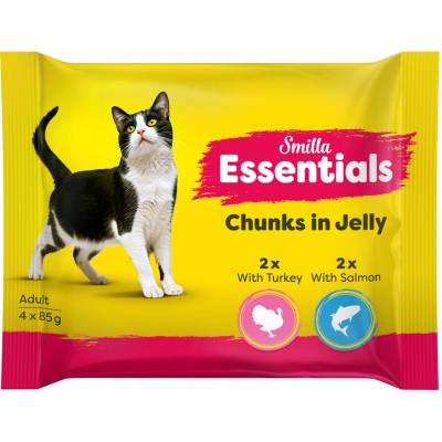 Smilla Essentials kúsky v želé 48 × 85 g