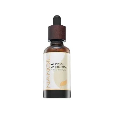 NANOIL Aloe & White Tea Face Serum озаряващ серум с овлажняващо действие 50 ml