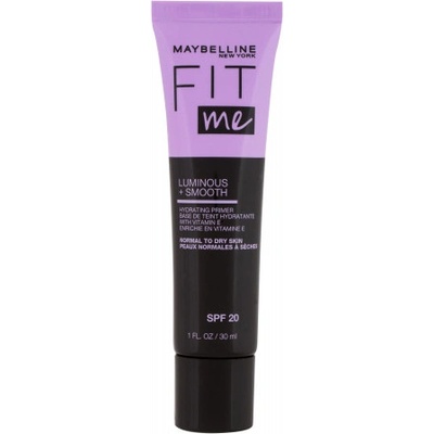 Maybelline Fit Me Luminous + Smooth Zjemňující a rozjasňující podkladová báze 30 ml