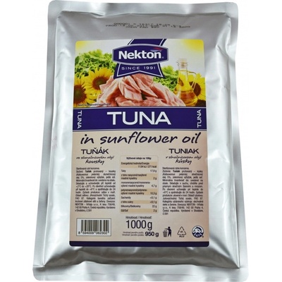 Nekton Tuňák ve slunečnicovém oleji, kousky 3000 g