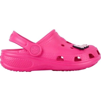 Coqui BIG FROG AMULET dětské pantofle růžová – Zboží Dáma