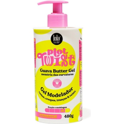 Lola Cosmetics Plot Twist Guava Butter Gel – Stylingový gél pre krepovité vlasy 480 g