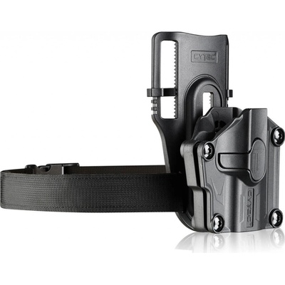 Cytac univerzálne Mega-Fit Compact znížená platforma pravá čierna