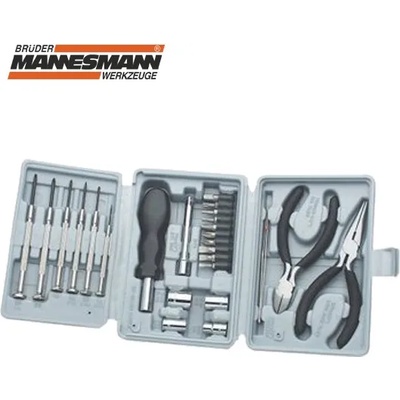 Brüder Mannesmann Комплект професионални фини инструменти с клещи, 26 бр. / mannesmann 29300 / (m 29300)