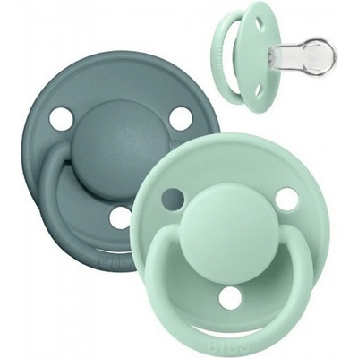 Bibs De Lux ze silikon 2ks Nordic Mint/Island Sea