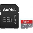 SanDisk microSDXC 64GB C10/A1/UHS-I SDSQUAR-064G-GN6IA/173472