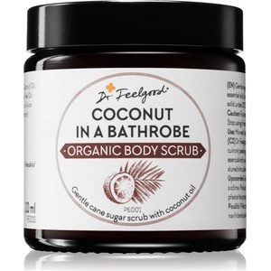 Dr. Feelgood Organic Coconut in a Bathrobe захарен пилинг с кокосово масло 120ml