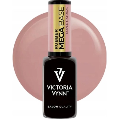 Victoria Vynn Rubber Mega Base Budující Báze na Nehty 8 ml Cover Natural