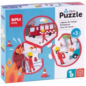 Image 1 of APLI Пъзел Apli - Трио, Професиите (18822)