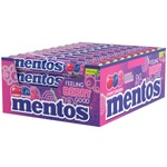 Mentos Дъвчащи бонбони Mentos Berry Good, кутия 40 x 37.5 г