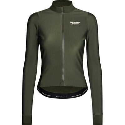 Pas Normal Studios Women's Mechanism Thermal Long Sleeve Jersey Dark Olive