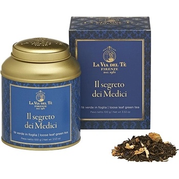 La via del Té Čaj zelený sypaný Il Segreto dei Medici 100 g