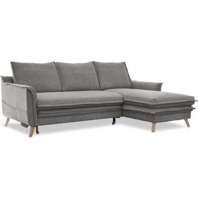 Miuform Сив разтегателен ъглов диван (десен ъгъл) Charming Charlie - Miuform (1721ETS505)