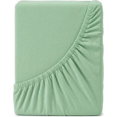 4Home Jersey prostěradlo Lycra zelené 160x200