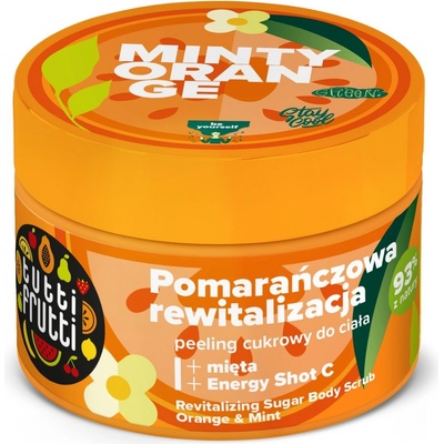 Farmona Tutti Frutti Minty Orange osviežujúci cukrový peeling na telo 300 g