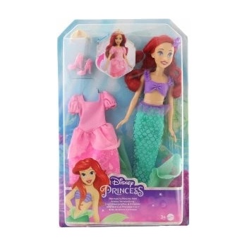 DP Malá morská víla Ariel s princeznovskými šatami