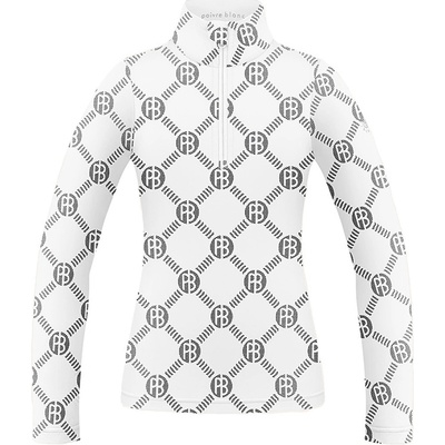 Poivre Blanc W24-1940-Jrgl Base Layer Shirt Monogram White