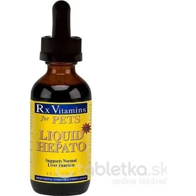 Liquid Hepato chicken flavour kvapky na podporu funkcie pečene 120ml