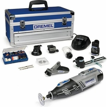 Dremel 8200 Platinum Edition 65 ks v hliníkovém pouzdře 10,8V F0138200KN