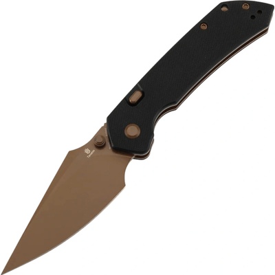 Tenable Knives Fenrir růžově zlatý povlak Nitro V, černý G10