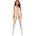 Passion Bodystocking BS122 White