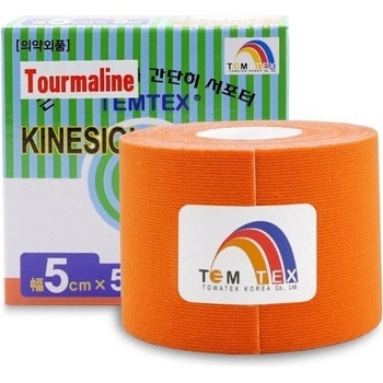 Temtex Tourmaline tejpovací páska oranžová 5cm x 5m