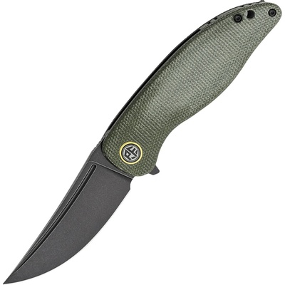 Petrified Fish PFP06 Simum Black Stonewash K110 Green Micarta PFP06GRMDW