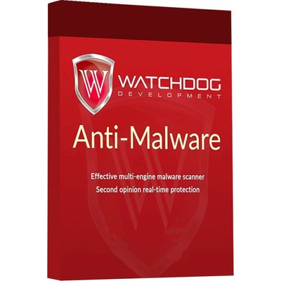 WATCHDOG ANTI-MALWARE 1 lic. 1 rok (WAM-1Y-1U)