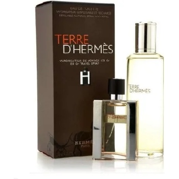 Hermès Terre d'Hermes подаръчен комплект Man Eau de Toilette 30 ml + Eau de Toilette náplň 125 ml