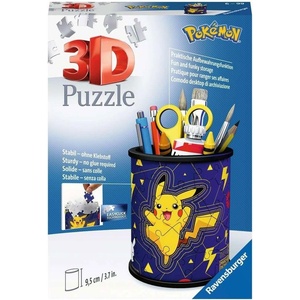 Ravensburger 3D Пъзел Ravensburger от 54 части - Моливник Покемон (7011257)