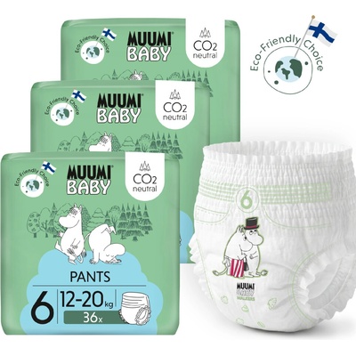 Muumi Baby Pants 6 Junior 12-20 kg 108 ks