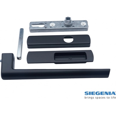 Siegenia Klika pro HS portály SI-Line HS300 Barva: RAL 9005 - černá PMHB0010-523013