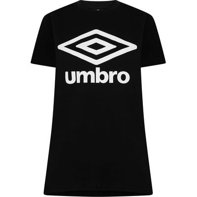 Umbro Тениска Umbro Women's Diamond Logo Regular Fit T-Shirt - Black